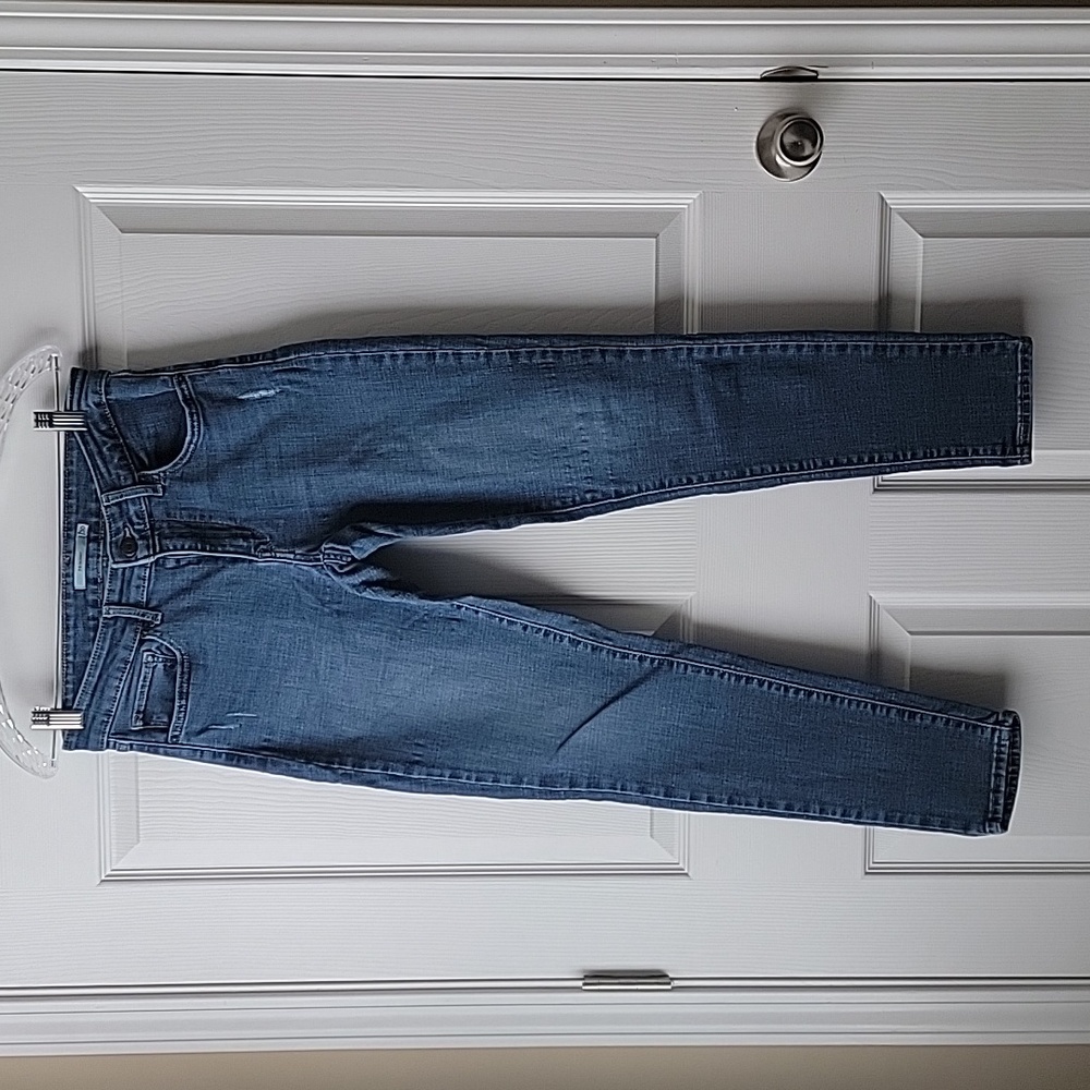 Levi's 711 skinny, size 30, blue slightly distressed, size W30 L30, Second-hand